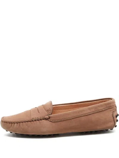 Pre-owned Tod's Vintage  Suede Loafers