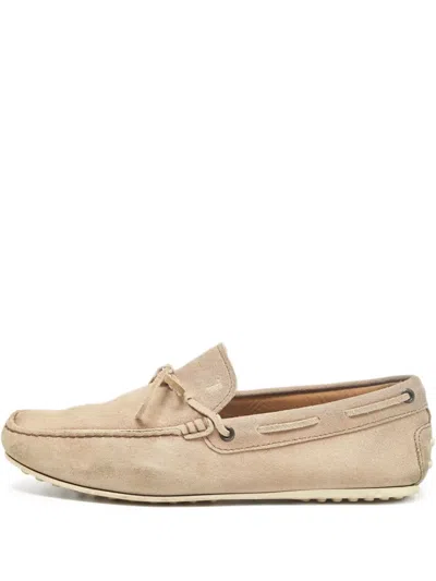 Pre-owned Tod's Vintage  Suede Loafers