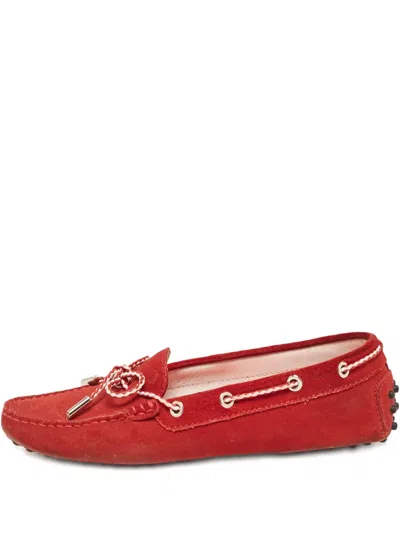 Pre-owned Tod's Vintage  Suede Loafers