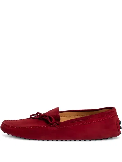 Pre-owned Tod's Vintage  Suede Moccasin Loafers