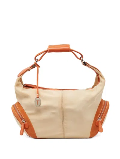 Pre-owned Tod's Vintage  Two-tone Tote Bag