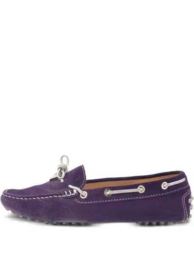 Pre-owned Tod's Vintage Suede Boat Shoes