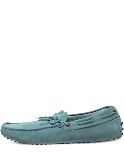 Pre-owned Tod's Vintage Suede Boat Shoes