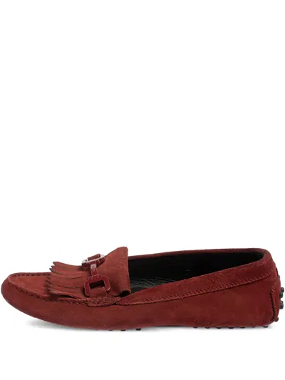 Pre-owned Tod's Vintage Suede Loafers