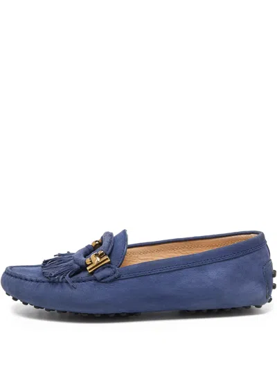 Pre-owned Tod's Vintage Suede Loafers
