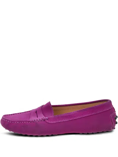 Pre-owned Tod's Vintage Suede Loafers