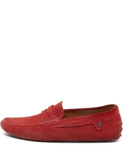 Pre-owned Tod's Vintage Suede Loafers