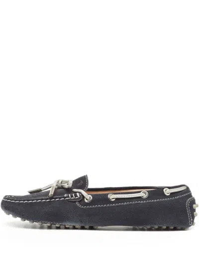 Pre-owned Tod's Vintage Suede Loafers