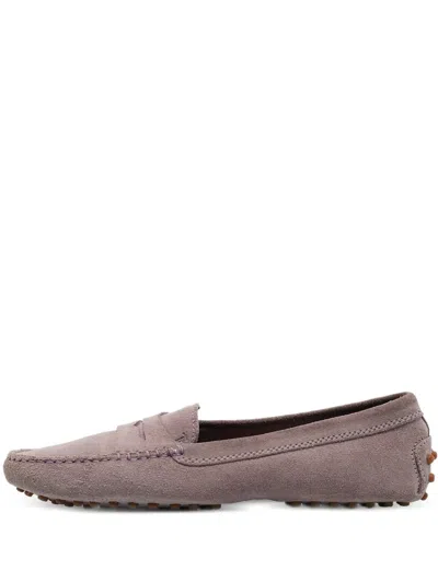 Pre-owned Tod's Vintage Suede Loafers