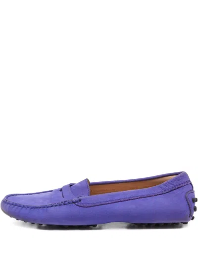Pre-owned Tod's Vintage Suede Loafers