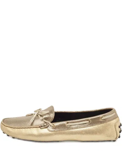 Pre-owned Tod's Vintage Suede Loafers