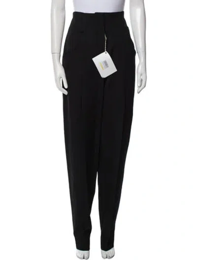 Pre-owned Tod's Virgin Wool Straight Leg Pants W/ Tags In White