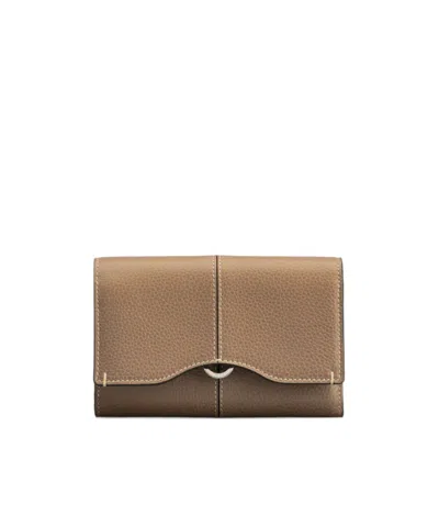 Tod's Wallet In Leather In Brown