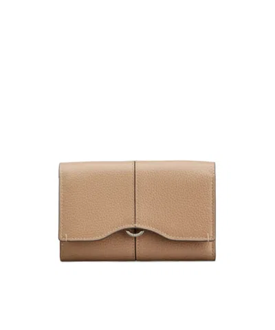 Tod's Wallet In Leather In Brown
