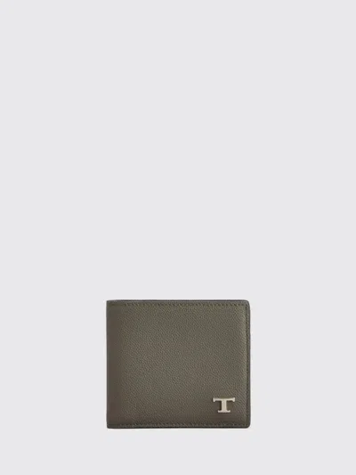 Tod's Wallet  Men Color Grey In Gray