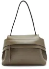 Tod's Tods Wav Monospalla Piccola Leather Tote Bag In Green