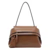 Tod's Small Wave Shoulder Bag With Adjustable Strap In Brown