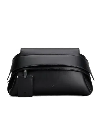 Tod's Wave Clutch In Black