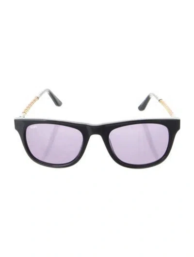 Pre-owned Tod's Wayfarer Mirrored Sunglasses In Brown