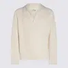 Tod's Ribbed Long Sleeve Crewneck Sweater In Neutral