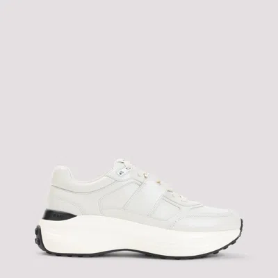 Tod's White Lace Up Sneakers