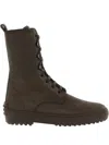 Tod's Ankle Boots High-top Silhouette In Brown