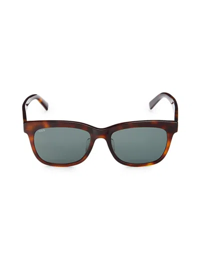 Tod's Women's 55mm Rectangle Sunglasses In Brown