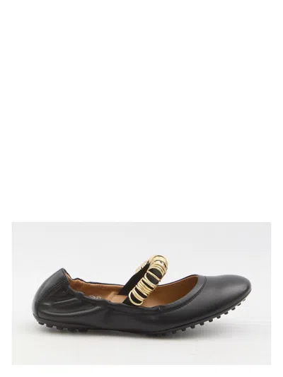 Tod's Women's Ballerina Dee Fascia Anelli