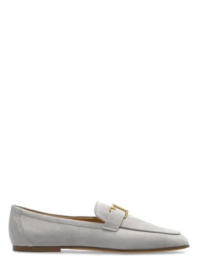 Tod's Women's Classic Loafer In Grey