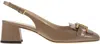 Tod's Women's Dã©colletã© Slingback Kate Sandal In Clay