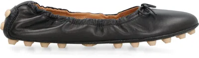 Tod's Women's Des Gommini 76k Ballerinas In Black