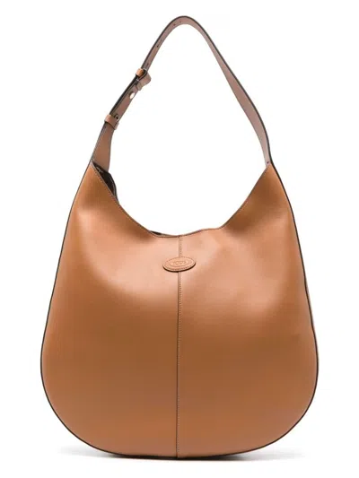 TOD'S WOMEN'S DI BAG MEDIUM LEATHER HOBO BAG