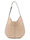 Tod's Small Di Shoulder Bag In Beige