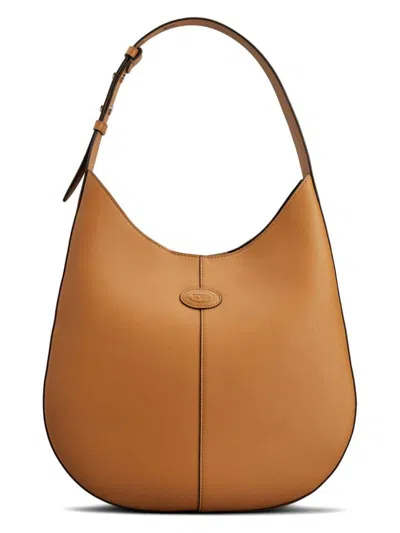 TOD'S WOMEN'S DI BAG SMALL LEATHER HOBO BAG