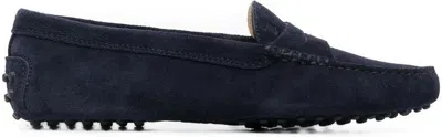 TOD'S WOMEN'S GOMMINI LEATHER DRIVING SHOES