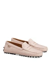 Tod's Gommino Driving Shoes In Leather In Light/pastel