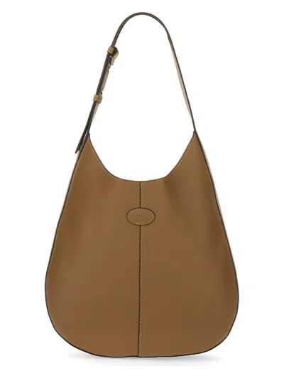Tod's Women's Hobo Bag In Buff