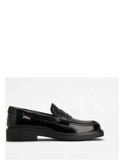 Tod's Women's Hook Loafer In Black