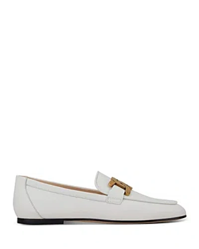 TOD'S WOMEN'S KATE ALMOND TOE LOAFERS