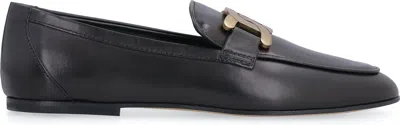 TOD'S WOMEN'S KATE LEATHER LOAFERS
