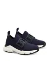 Tod's Women's Kate Slip On Sneakers In Black