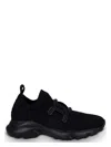 Tod's Kate Sneakers In Technical Fabric In Black