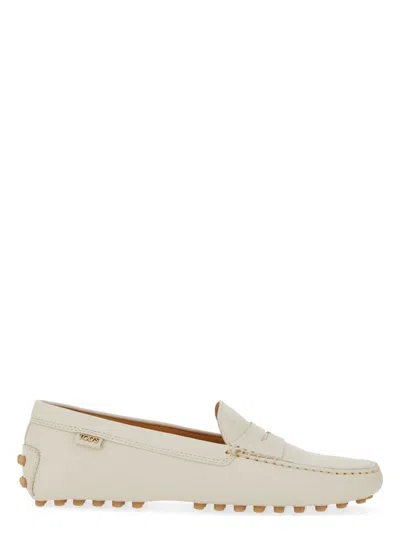 TOD'S WOMEN'S LEATHER LOAFER