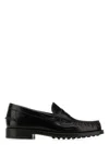 Tod's Black Leather Loafers