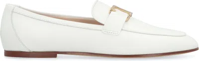 TOD'S WOMEN'S LEATHER LOAFERS