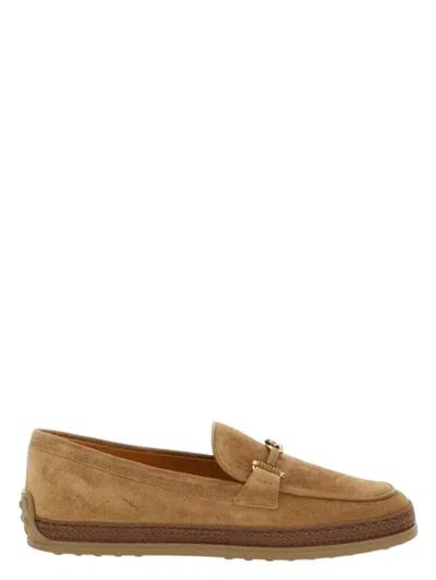 Tod's Women's Leather Moccasins For Comfort Loafer
