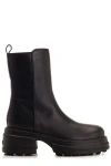Tod's Platform Ankle Boots In Black