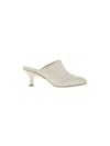 Tod's Leather Sabot In Chalk