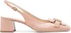Tod's Woman Pumps Blush Size 10 Leather In Pink & Purple
