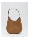 Tod's Leather Small By Bag Hobo In Nude & Neutrals